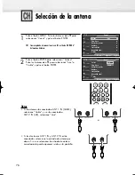 Предварительный просмотр 76 страницы Samsung HP-S4253 Manual De Instrucciones