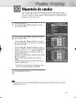 Предварительный просмотр 83 страницы Samsung HP-S4253 Manual De Instrucciones