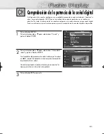 Предварительный просмотр 85 страницы Samsung HP-S4253 Manual De Instrucciones