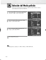 Предварительный просмотр 106 страницы Samsung HP-S4253 Manual De Instrucciones