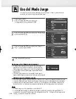 Предварительный просмотр 108 страницы Samsung HP-S4253 Manual De Instrucciones