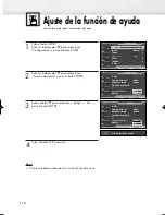 Предварительный просмотр 116 страницы Samsung HP-S4253 Manual De Instrucciones