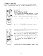 Предварительный просмотр 20 страницы Samsung HP-S4273 Owner'S Instruction Manual