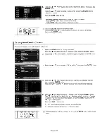 Предварительный просмотр 37 страницы Samsung HP-S4273 Owner'S Instruction Manual