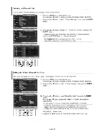 Предварительный просмотр 38 страницы Samsung HP-S4273 Owner'S Instruction Manual