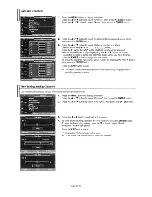 Предварительный просмотр 39 страницы Samsung HP-S4273 Owner'S Instruction Manual