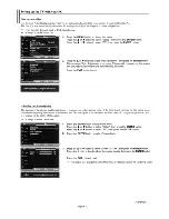 Предварительный просмотр 42 страницы Samsung HP-S4273 Owner'S Instruction Manual