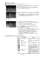 Предварительный просмотр 66 страницы Samsung HP-S4273 Owner'S Instruction Manual