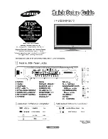 Предварительный просмотр 79 страницы Samsung HP-S4273 Owner'S Instruction Manual