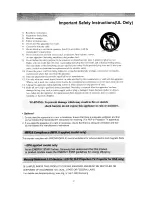 Предварительный просмотр 100 страницы Samsung HP-S4273 Owner'S Instruction Manual