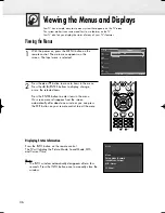 Предварительный просмотр 36 страницы Samsung HP-S5053 - 50" Plasma TV Owner'S Instructions Manual