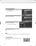 Preview for 78 page of Samsung HP-S5053 - 50" Plasma TV Owner'S Instructions Manual