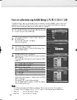 Предварительный просмотр 128 страницы Samsung HP-S5053 - 50" Plasma TV Owner'S Instructions Manual