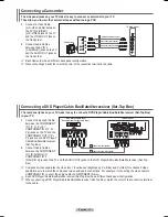 Предварительный просмотр 12 страницы Samsung HP-T4234 Owner'S Instructions Manual