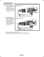 Предварительный просмотр 15 страницы Samsung HP-T4234 Owner'S Instructions Manual