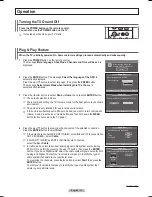 Предварительный просмотр 16 страницы Samsung HP-T4234 Owner'S Instructions Manual