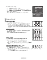 Предварительный просмотр 18 страницы Samsung HP-T4234 Owner'S Instructions Manual