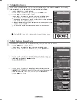 Предварительный просмотр 26 страницы Samsung HP-T4234 Owner'S Instructions Manual