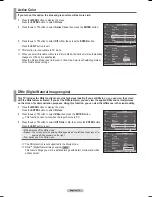 Предварительный просмотр 31 страницы Samsung HP-T4234 Owner'S Instructions Manual