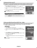 Предварительный просмотр 36 страницы Samsung HP-T4234 Owner'S Instructions Manual