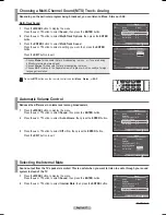 Предварительный просмотр 37 страницы Samsung HP-T4234 Owner'S Instructions Manual