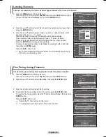 Предварительный просмотр 42 страницы Samsung HP-T4234 Owner'S Instructions Manual