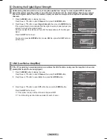 Предварительный просмотр 43 страницы Samsung HP-T4234 Owner'S Instructions Manual