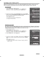 Предварительный просмотр 45 страницы Samsung HP-T4234 Owner'S Instructions Manual