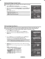 Предварительный просмотр 54 страницы Samsung HP-T4234 Owner'S Instructions Manual