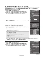 Предварительный просмотр 59 страницы Samsung HP-T4234 Owner'S Instructions Manual