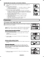 Предварительный просмотр 77 страницы Samsung HP-T4234 Owner'S Instructions Manual