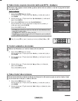 Предварительный просмотр 105 страницы Samsung HP-T4234 Owner'S Instructions Manual