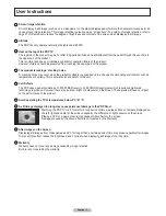 Предварительный просмотр 3 страницы Samsung HP-T5044 Owner'S Instructions Manual