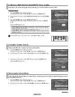 Предварительный просмотр 37 страницы Samsung HP-T5044 Owner'S Instructions Manual