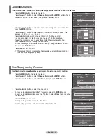 Предварительный просмотр 43 страницы Samsung HP-T5044 Owner'S Instructions Manual