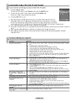 Предварительный просмотр 66 страницы Samsung HP-T5044 Owner'S Instructions Manual