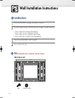 Preview for 14 page of Samsung HPL5025 Owner'S Instructions Manual