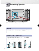 Preview for 22 page of Samsung HPL5025 Owner'S Instructions Manual