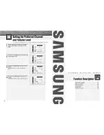 Preview for 42 page of Samsung HPN5039 - 50" Plasma TV Owner'S Instructions Manual