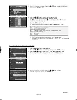 Preview for 56 page of Samsung HPS5033 - 50" Plasma TV Owner'S Instructions Manual