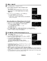 Preview for 73 page of Samsung HPT4264 - 42" Plasma TV Owner'S Instructions Manual