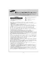 Preview for 100 page of Samsung HPT4264 - 42" Plasma TV Owner'S Instructions Manual