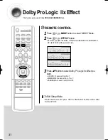 Preview for 33 page of Samsung HT-AS601 Instruction Manual