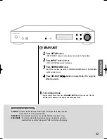 Preview for 34 page of Samsung HT-AS601 Instruction Manual