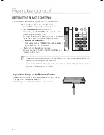 Preview for 18 page of Samsung HT-BD1150 User Manual