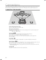 Preview for 20 page of Samsung HT-BD1150 User Manual