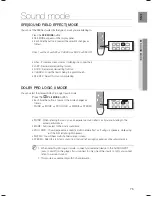 Preview for 75 page of Samsung HT-BD1150 User Manual