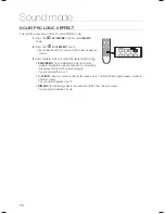 Preview for 76 page of Samsung HT-BD1150 User Manual