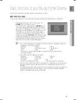 Preview for 31 page of Samsung HT-BD1220 User Manual