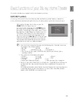 Предварительный просмотр 33 страницы Samsung HT-BD1250 User Manual